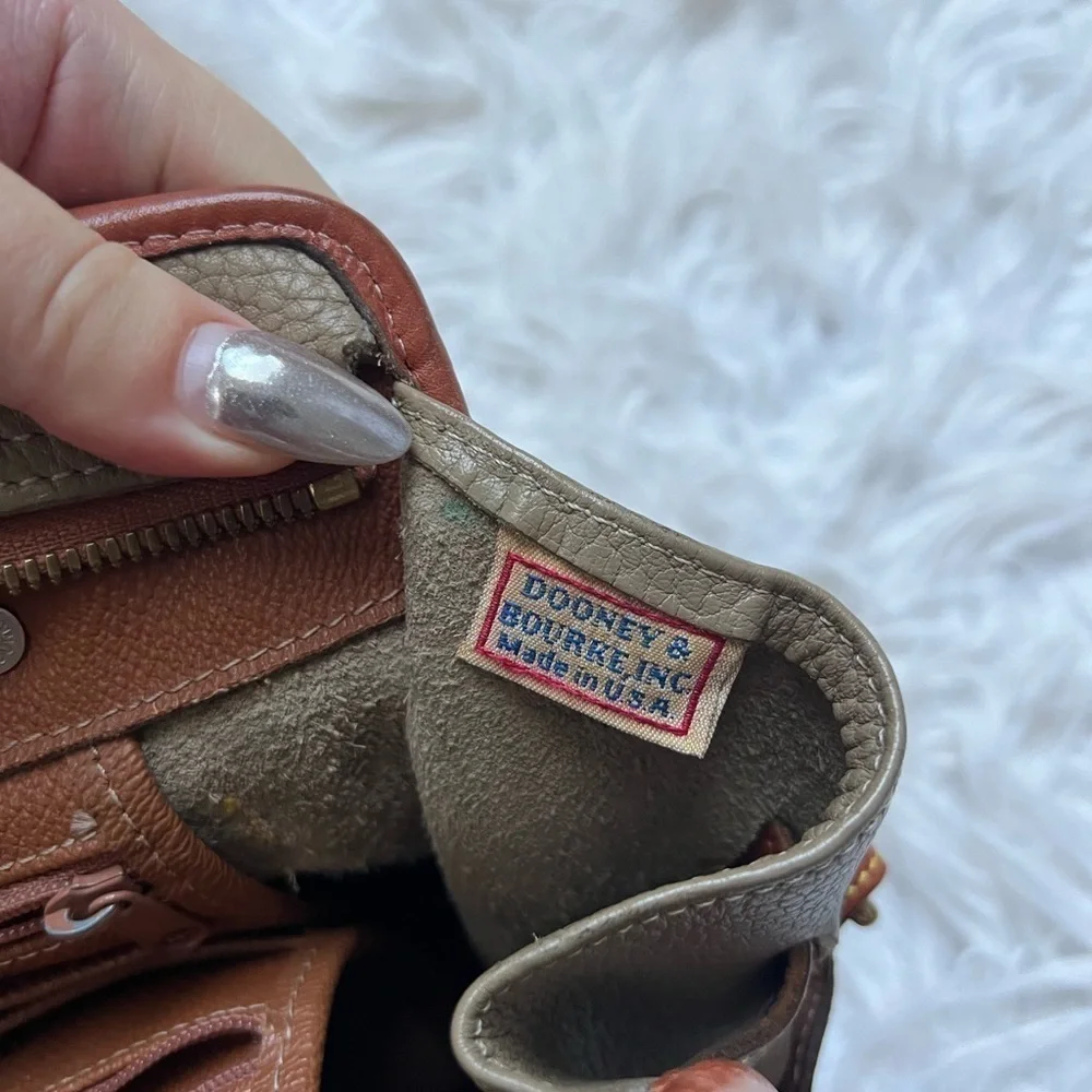 Dooney and Bourke All Weather Leather Buckle Purse